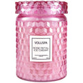 Voluspa Rose Otto, Large Candle Jar, 18 Ounce, 100 Hour Burn Time, Coconut Wax for Clean Burning, Handcrafted in the USA