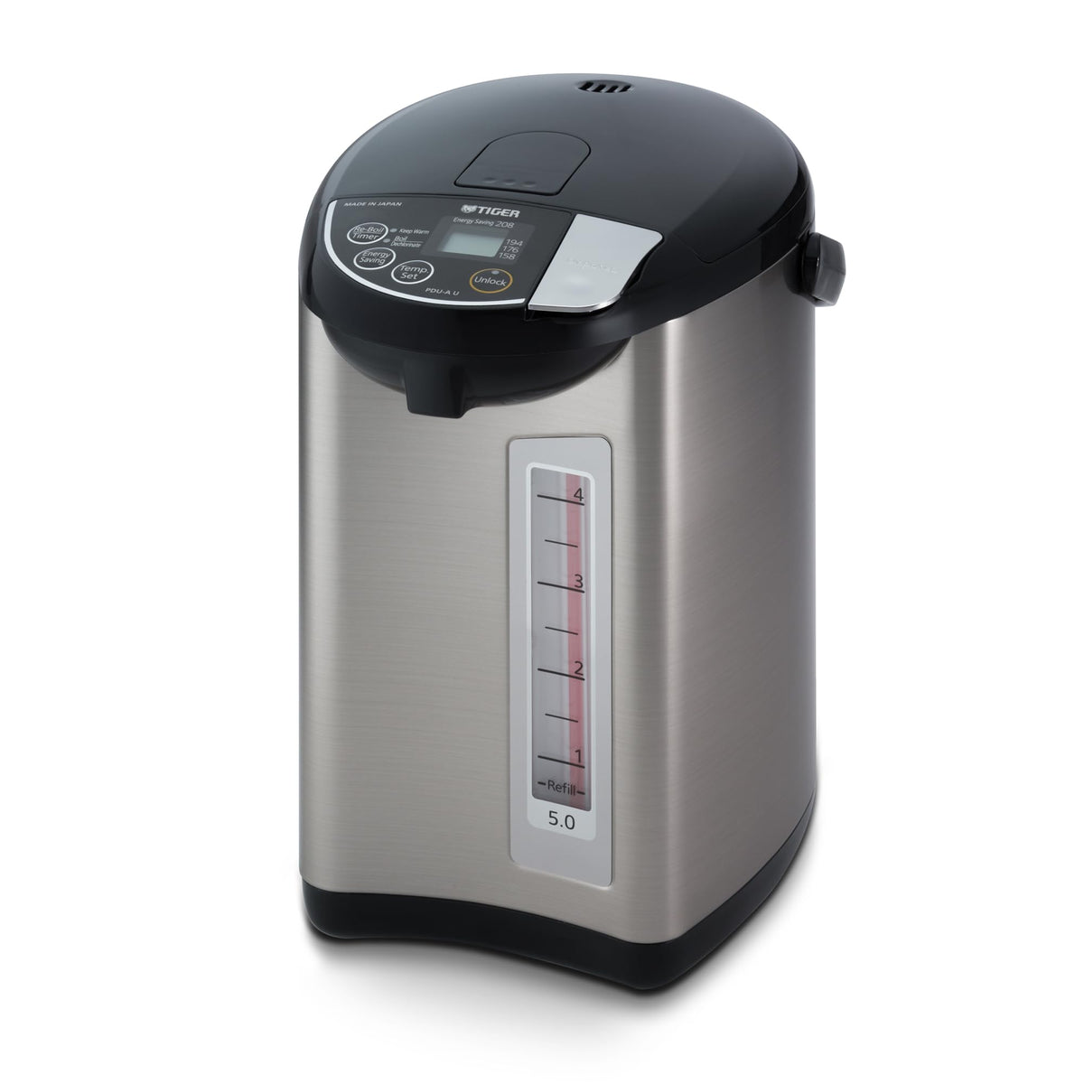 Tiger PDU-A40U Electric Water Boiler and Warmer (135 oz, Black)