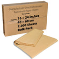 16x24" Commercial Baking Parchment Paper 2000 Bulk Sheet Industrial Grade