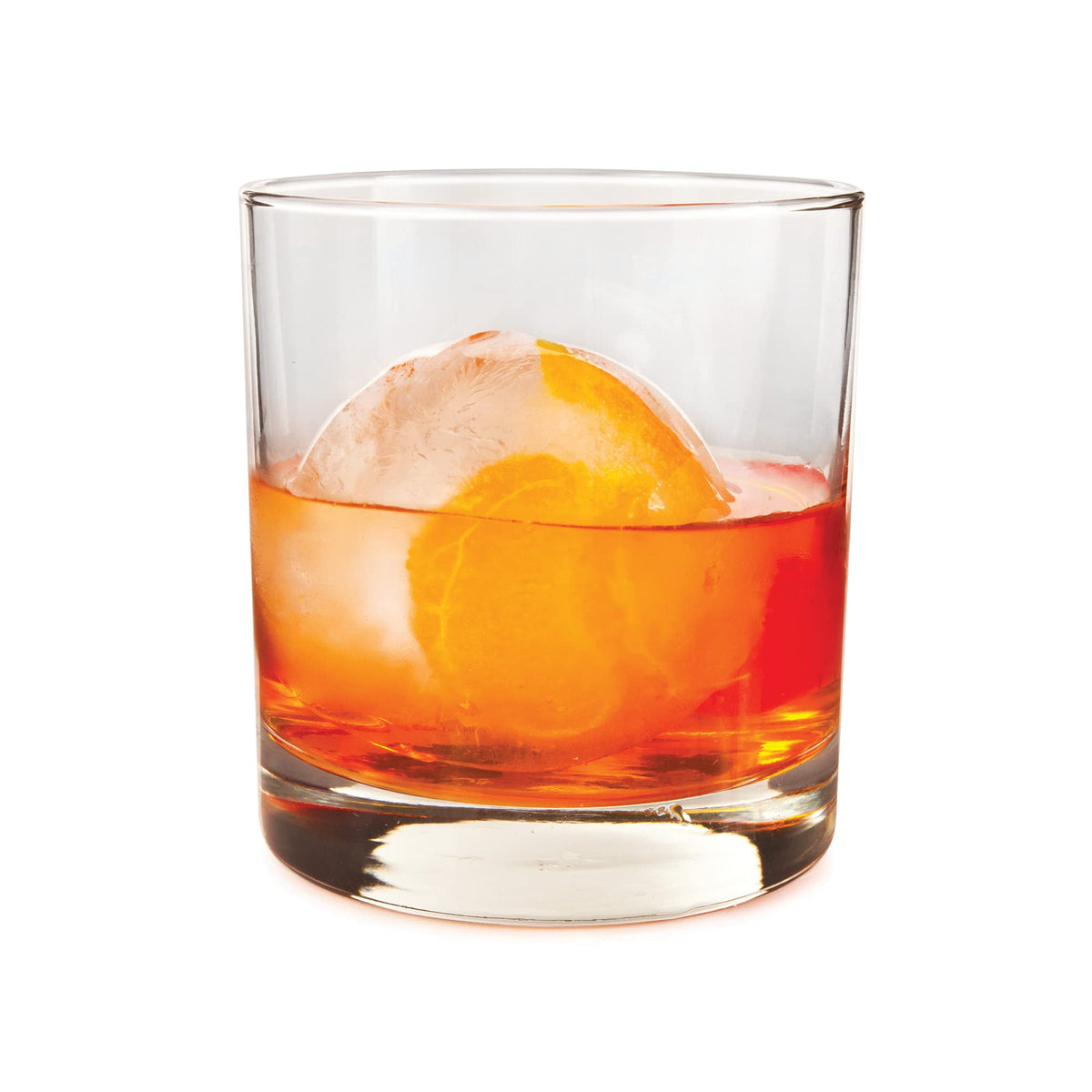 True Sphere Ice Tray, Silicone Mold for 2.25 Inch Extra Large Ice Balls, Easy to Release, Perfect for Whiskey, Bourbon, Cocktails, Mixed Drinks, Bar Cart Accessories, Home Bar Gifts, Set of 1, Blue