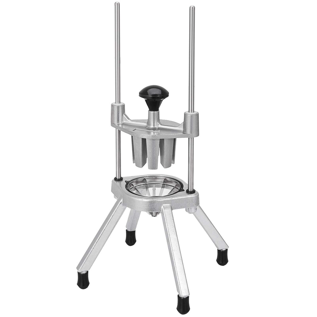 Happybuy 8-Section Commercial Easy Wedger Stainless Steel Blade Fruit Lime Slicer, Lemon Cutter 8 Wedges for Bar Restaurant