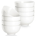 MALACASA 26 Oz Black Ceramic Bowls Set of 6,Cereal & Soup Bowl for Kitchen