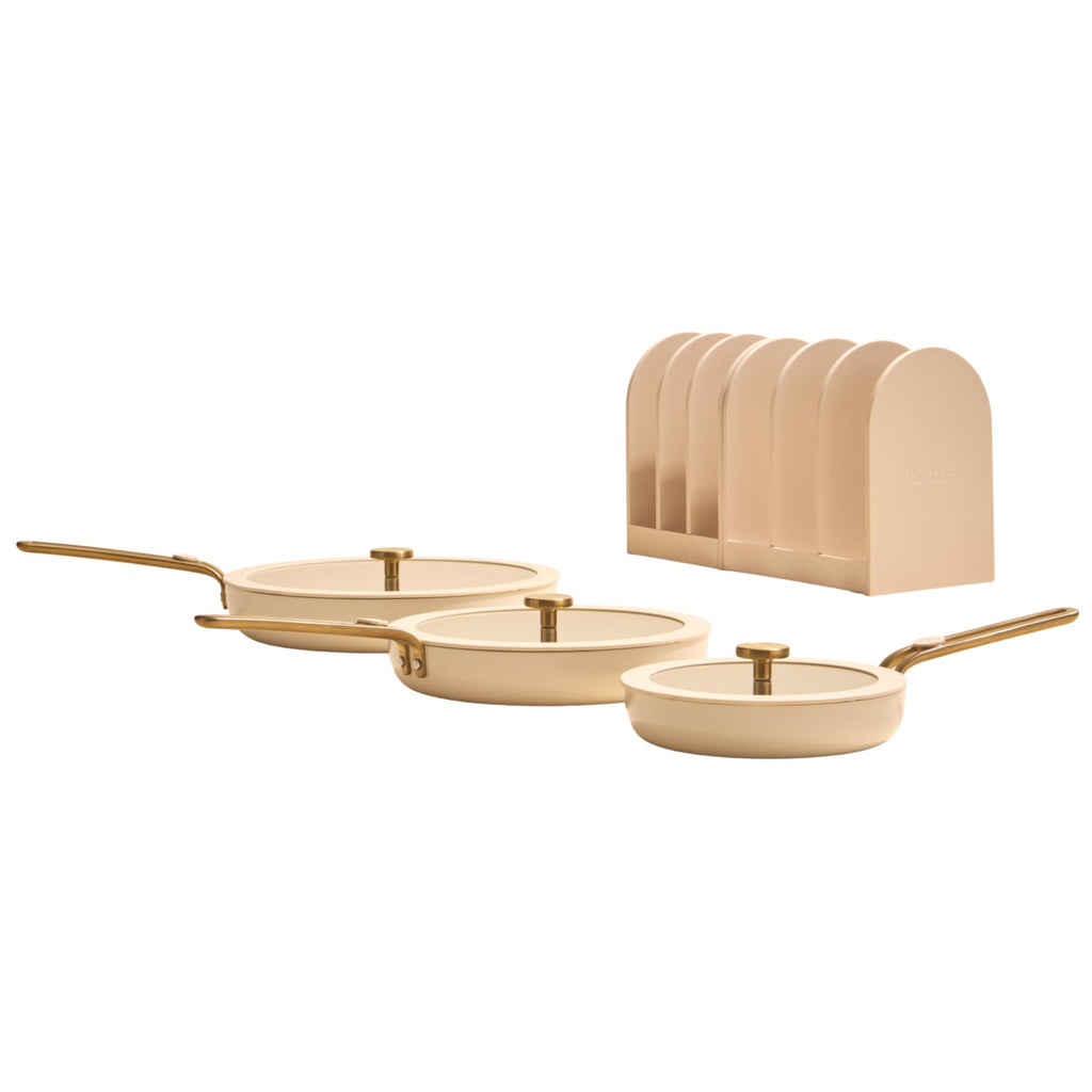 Our Place Essentials Cookware Set, 11-Piece Ceramic Cookware Set