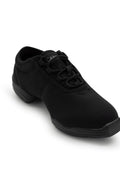 Capezio womens Canvas Sneaker dance shoes, Black, 13.5 US