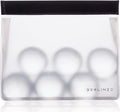 Berlinzo Reusable Ice & Food Storage Bag - Freezer Safe, Leakproof, BPA-Free Silicone, Plastic-Free Lunch Bag - One Bag