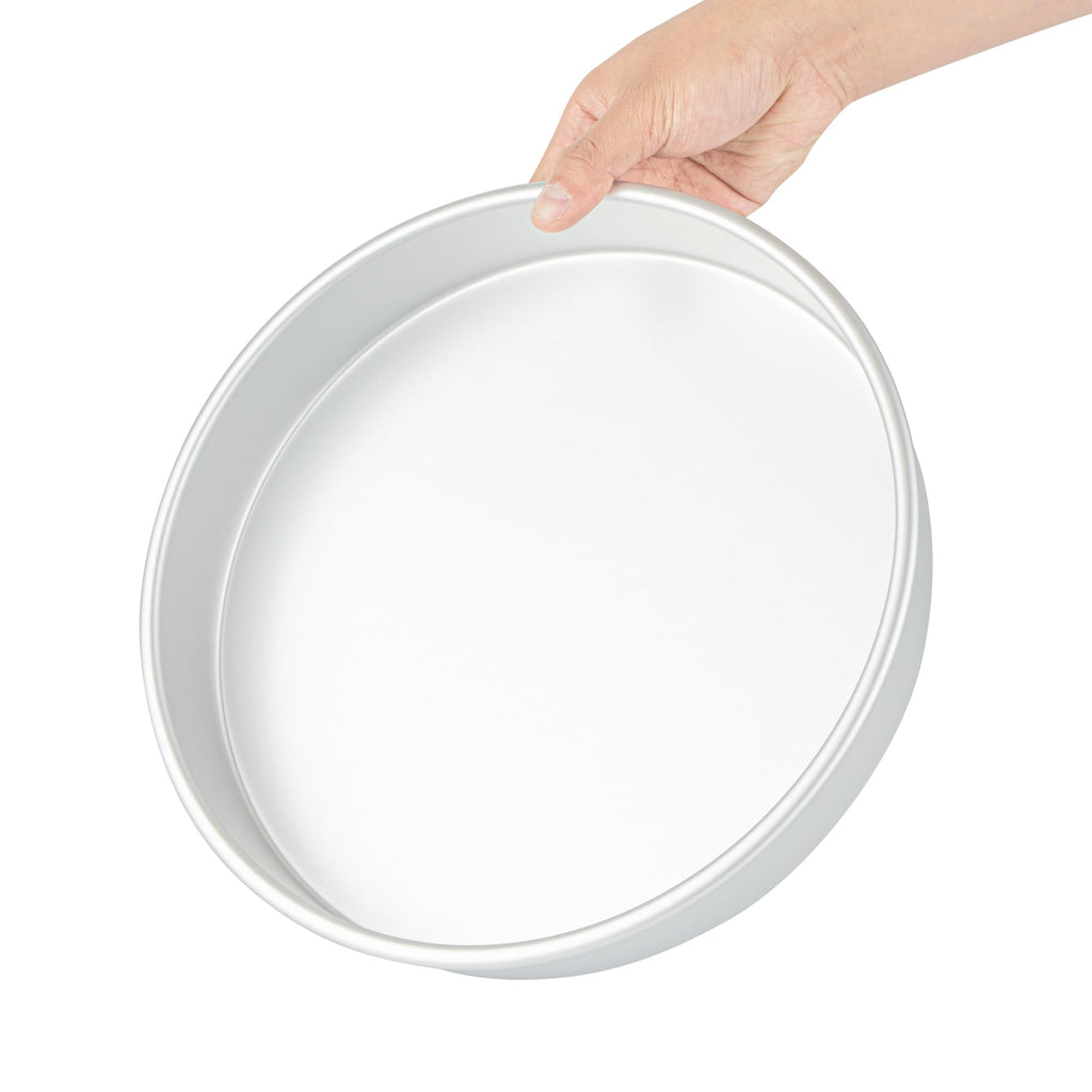 Restaurantware-Met Lux 11 x 2 Inch Straight-Sided Baking Tin, 1 Round Cake Pan - Oven-Ready, Freezable, Anodized Aluminum Round Baking Pan, Greaseproof, For Layer Birthday Cake