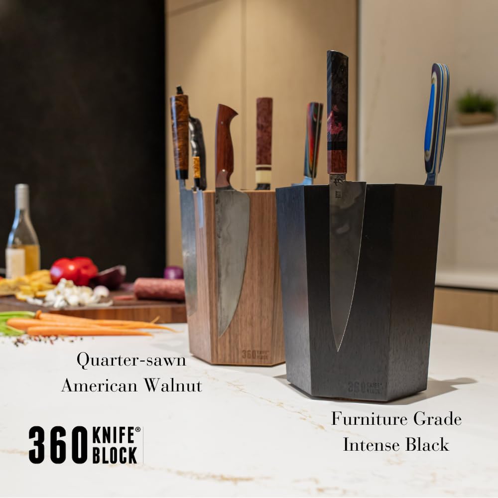 360KnifeBlock® - The 360KB™ (Black)