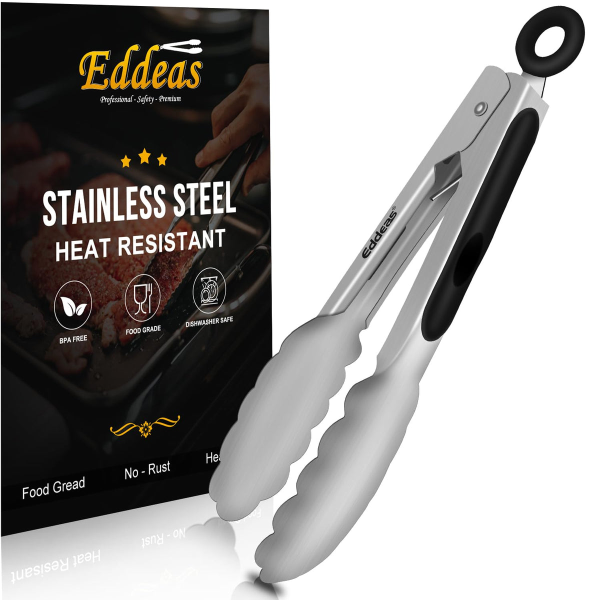 12PCS Mini Tongs For Serving, 2 Sizes 6 & 4 Inch Ice Tongs Mini Gold Sugar Stainless Steel Tong, Small Kitchen Tiny Food Tongs for Appetizers,Tea Party, Coffee Bar,Desserts & Ice Bucket