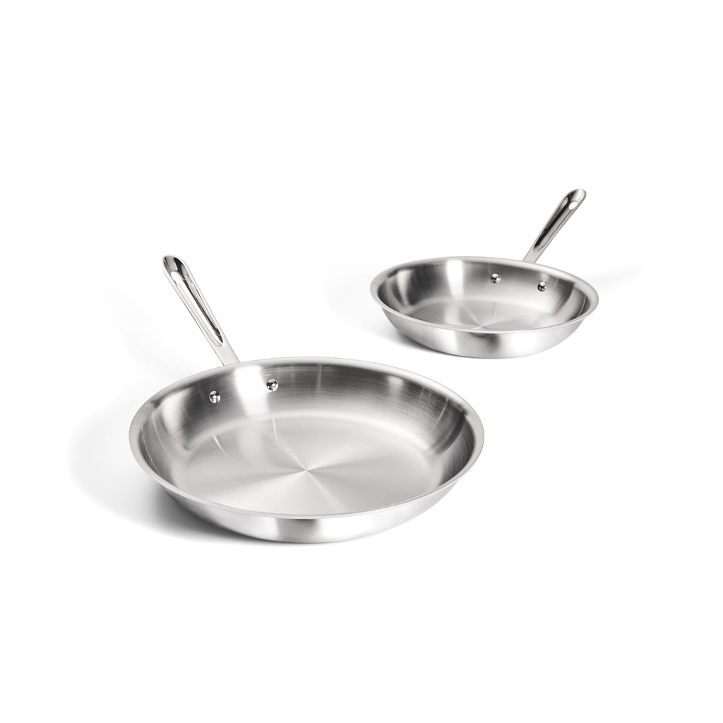 All-Clad D3® Stainless Steel 2-Piece Cooking Set, Made in the USA