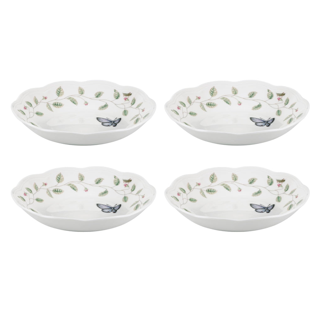 Lenox Butterfly Meadow Porcelain Mug Set for 4, 12oz