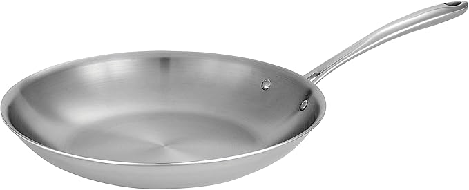 Tramontina Boston Tri-Ply Clad Stainless Steel 3-Quart Sauce Pan with Lid
