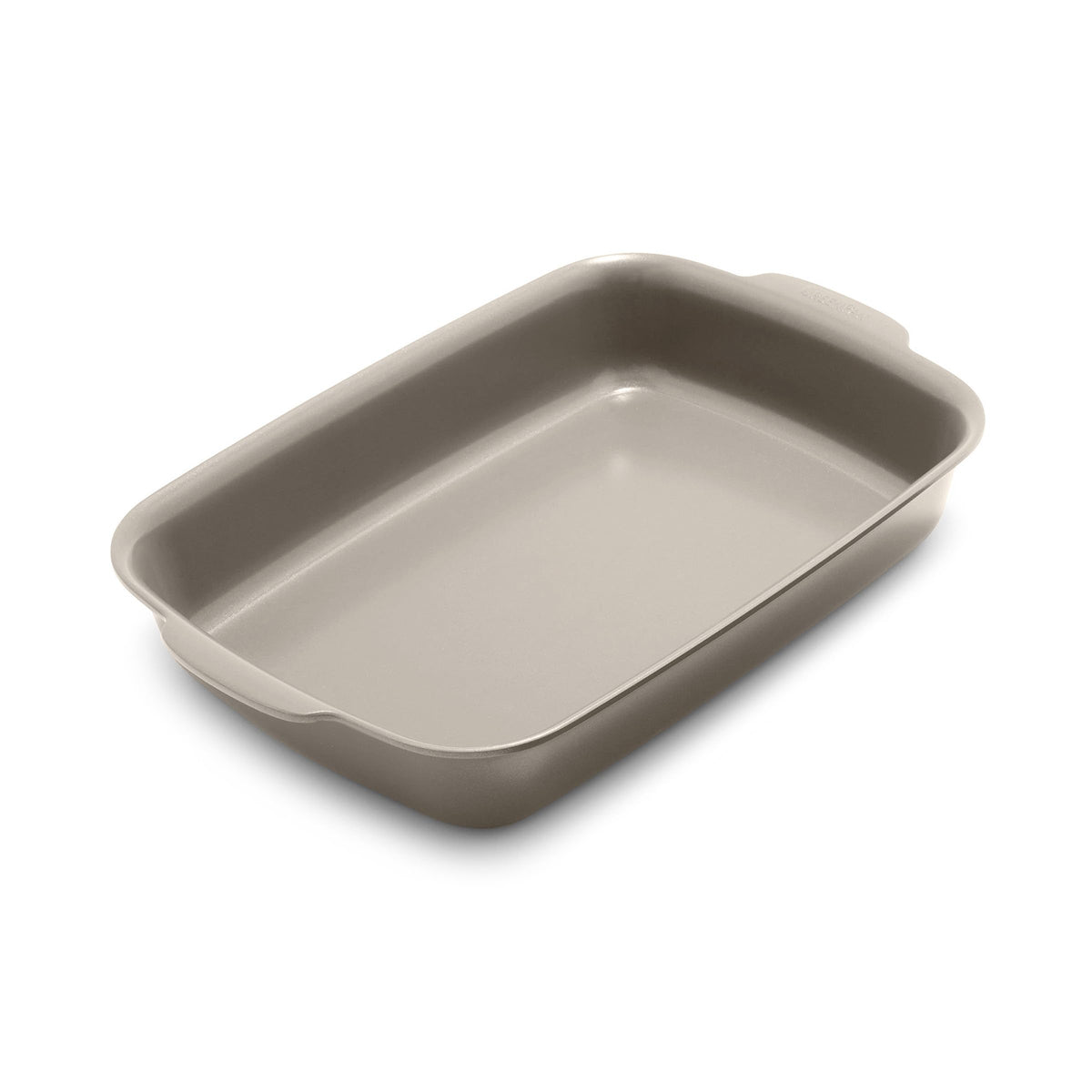 GreenPan Premiere Ovenware Healthy Ceramic Nonstick 13" x 9" Rectangular Baking Pan, Cast Aluminum Bakeware, Warp-Free, Oven and Broiler safe to 600F,Dishwasher Safe, PFAS-Free, Gray