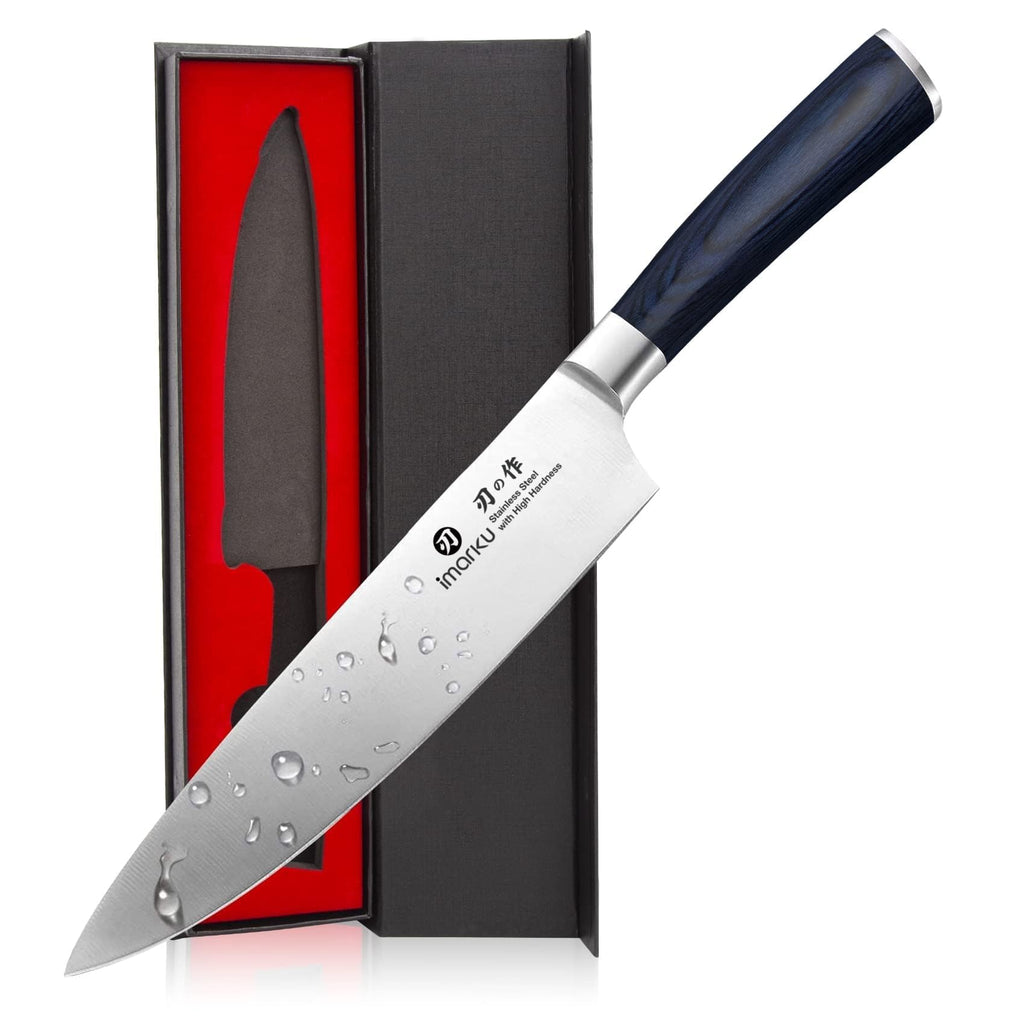imarku Japanese Chef Knife-Sharp Kitchen Knife 8 Inch, Gift for Mom & Dad