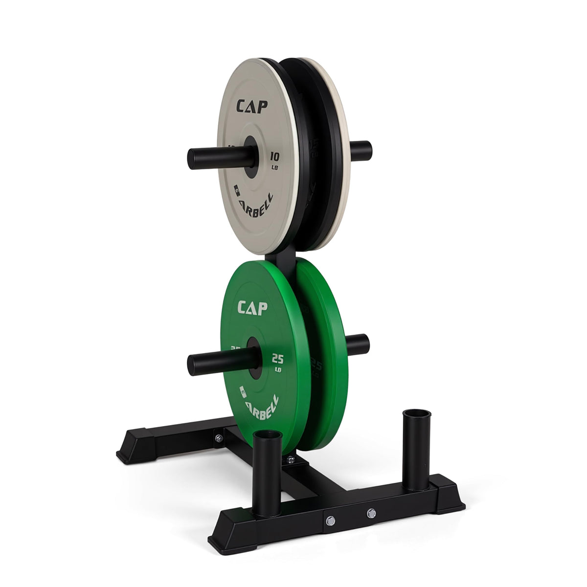 CAP 260lb Competition Olympic Bumper Plate Weight Set