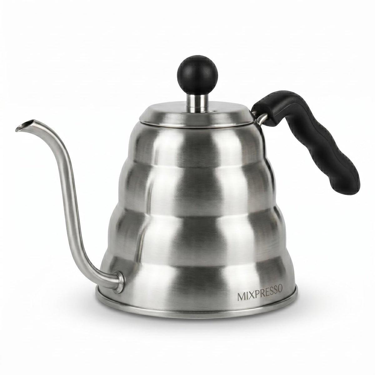 Mixpresso Gooseneck Pour Over Coffee Kettle, Barista Pour Control Design For Coffee & Tea High-Grade Stainless Steel 1.2 Liter (40 Oz) Drip Coffee Induction Cooker, Copper Stovetop Kettle