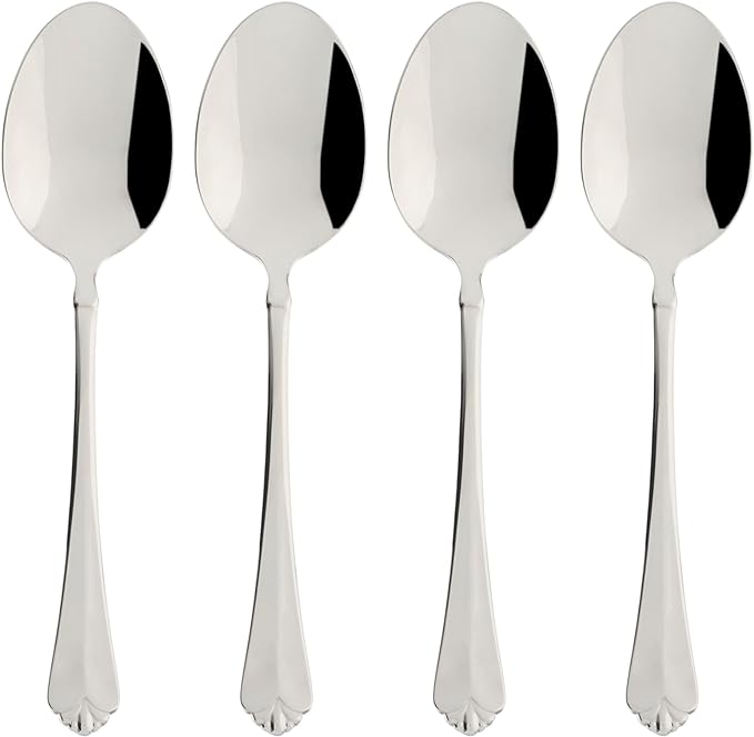 Oneida Juilliard Dinner Forks Silverware Set for 4, Flatware