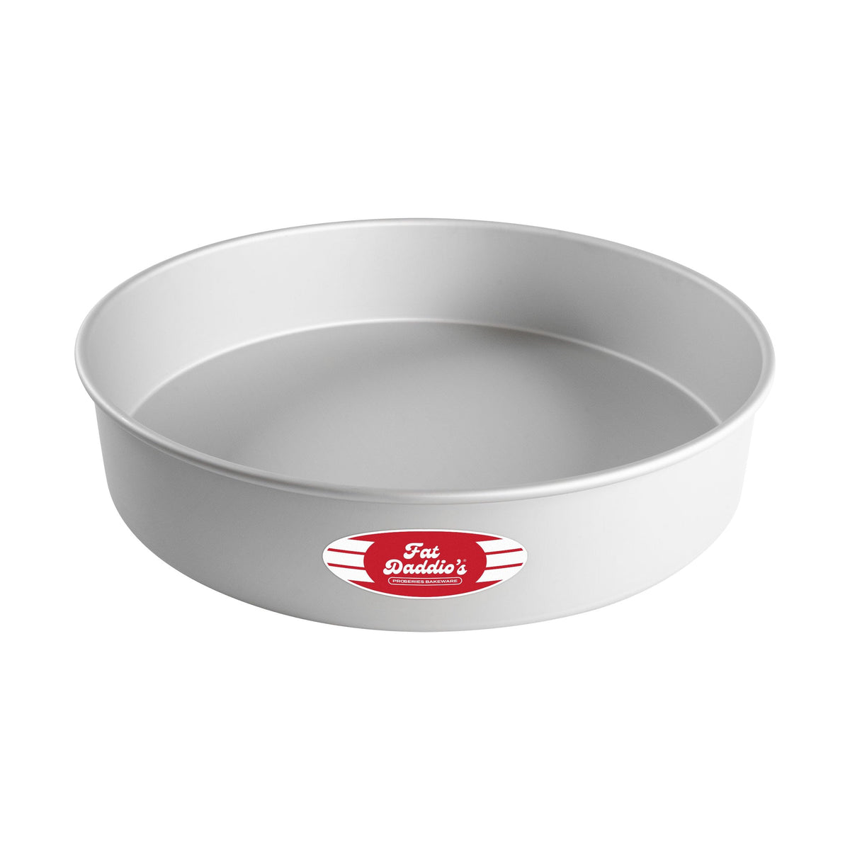 Fat Daddio's Anodized Aluminum Round Cake Pans, 2 Piece Set, 5 x 2 Inch
