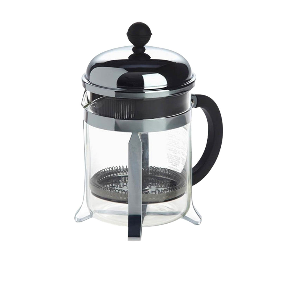 Bodum 51oz Chambord French Press Coffee Maker, High-Heat Borosilicate Glass, Polished Stainless Steel – Made in Portugal