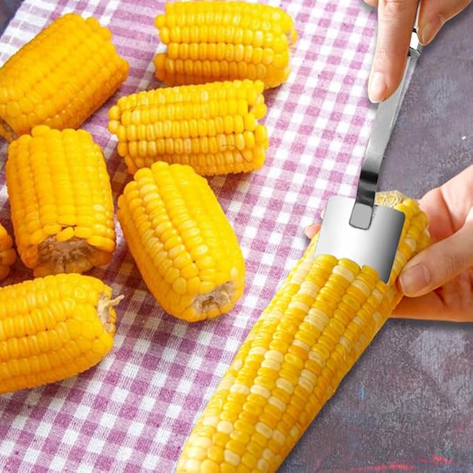 Upgraded Corn Peeler, 2026 New Stainless Steel Corn Cob Stripper Tool Corn Thresher from the Cob, Kitchen Gadget