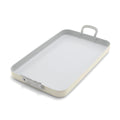 GreenPan x Bobby Flay 18" x 11" Nonstick Double Burner Griddle, PFAS-Free Ceramic Double Stovetop Skillet, Stainless Steel Handles, Dual-Use Cooking, Easy Clean Dishwasher & Oven Safe Pan, Cream