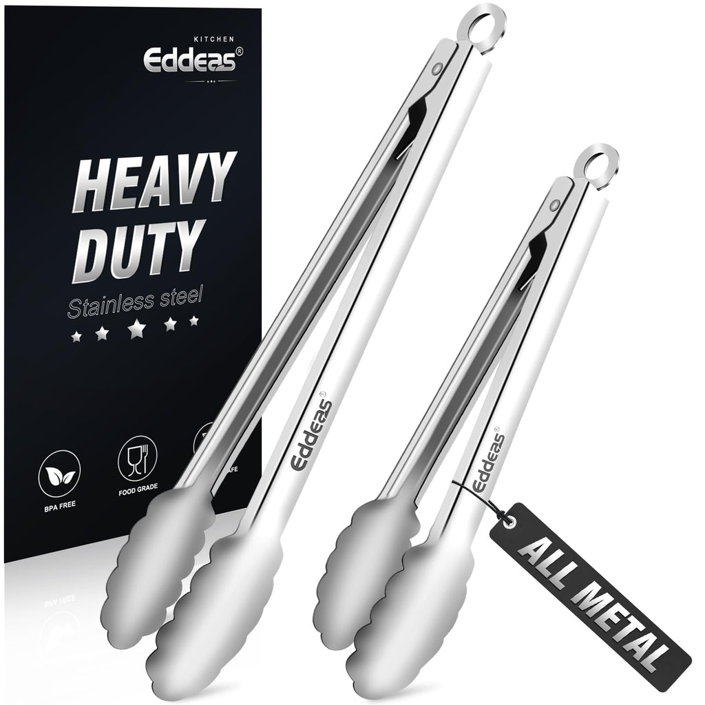12PCS Mini Tongs For Serving, 2 Sizes 6 & 4 Inch Ice Tongs Mini Gold Sugar Stainless Steel Tong, Small Kitchen Tiny Food Tongs for Appetizers,Tea Party, Coffee Bar,Desserts & Ice Bucket