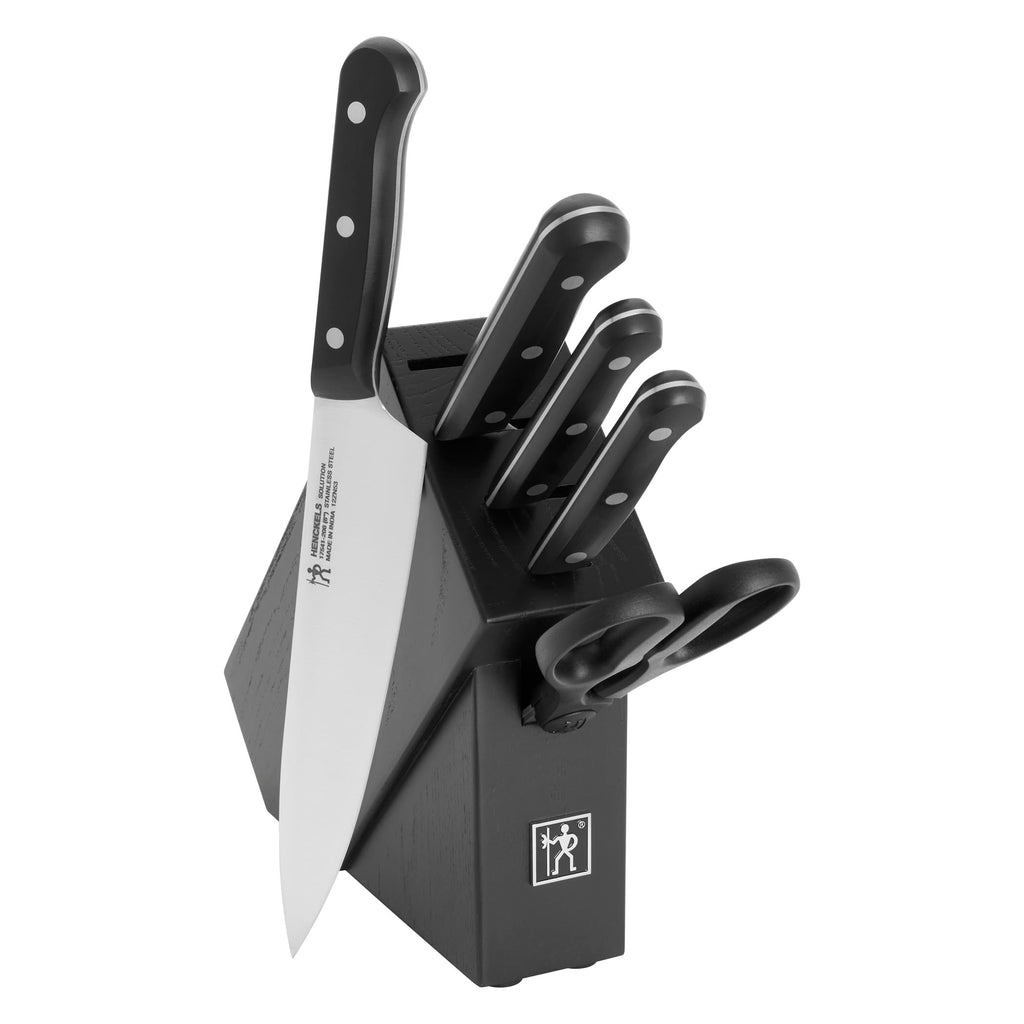 HENCKELS Solution Razor-Sharp 18-pc Knife Set, Chef Knife, Bread Knife, Steak Knife, German Engineered Informed by 100+ Years of Mastery