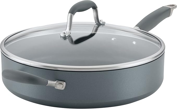 Anolon Advanced Home Hard-Anodized Nonstick Frying Pan, 10.25-Inch Nonstick Pan