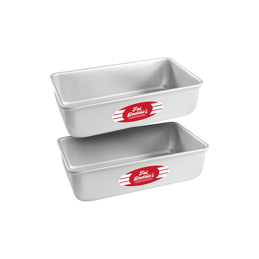Fat Daddio's BP-5643 Anodized Aluminum Bread Loaf Pan, 9 x 5 x 2.5 inch