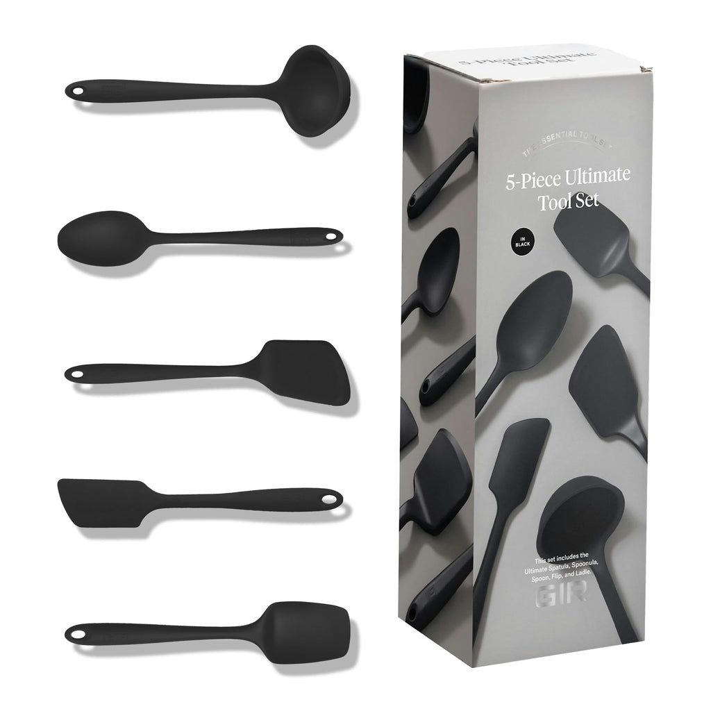 GIR: 10-Piece Silicone Ultimate Kitchen Utensils Set – Red