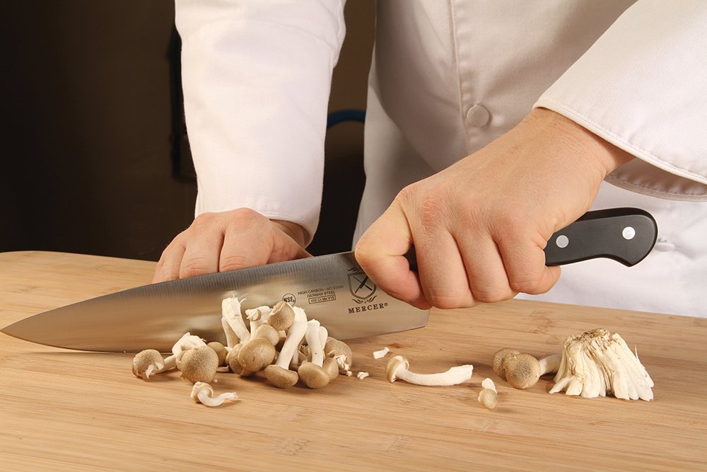 Mercer Culinary 6-Piece Renaissance Board Magnetic Knife Set, 11 3/8 x 9, Stainless Steel