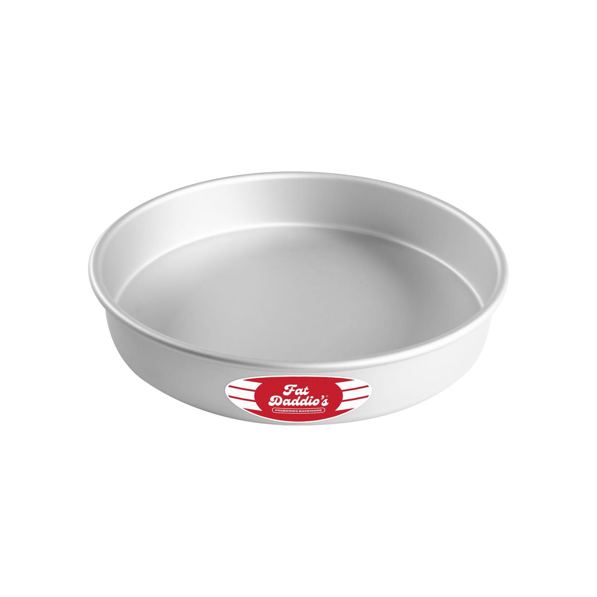 Fat Daddio's Anodized Aluminum Round Cake Pans, 2 Piece Set, 5 x 2 Inch