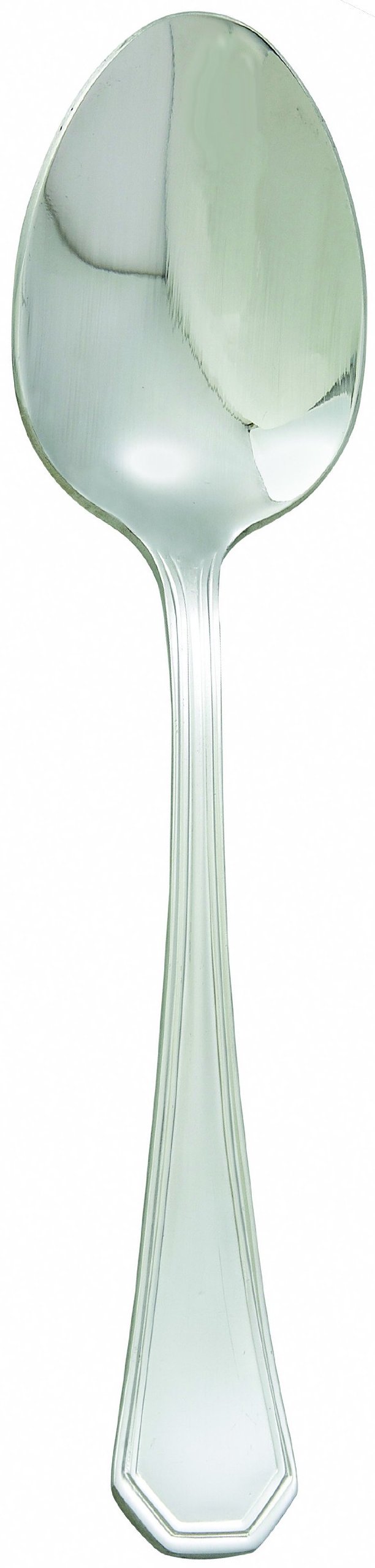 Winco 8 3/4" Silver Victoria Stainless Steel Tablespoon (Set of 12)