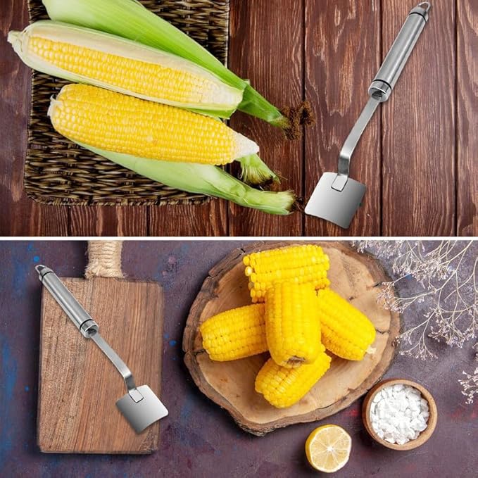 Upgraded Corn Peeler, 2026 New Stainless Steel Corn Cob Stripper Tool Corn Thresher from the Cob, Kitchen Gadget