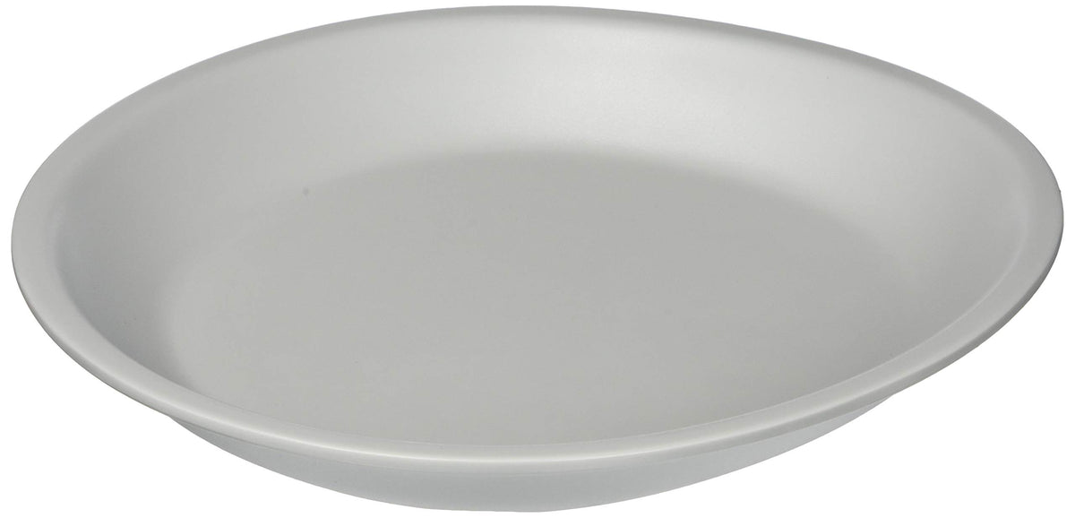 Carlisle FoodService Products Ridge Reusable Plastic Bowl Soup Bowl for Home and Restaurant, Melamine, 8 Ounces, Cement, (Pack of 24)