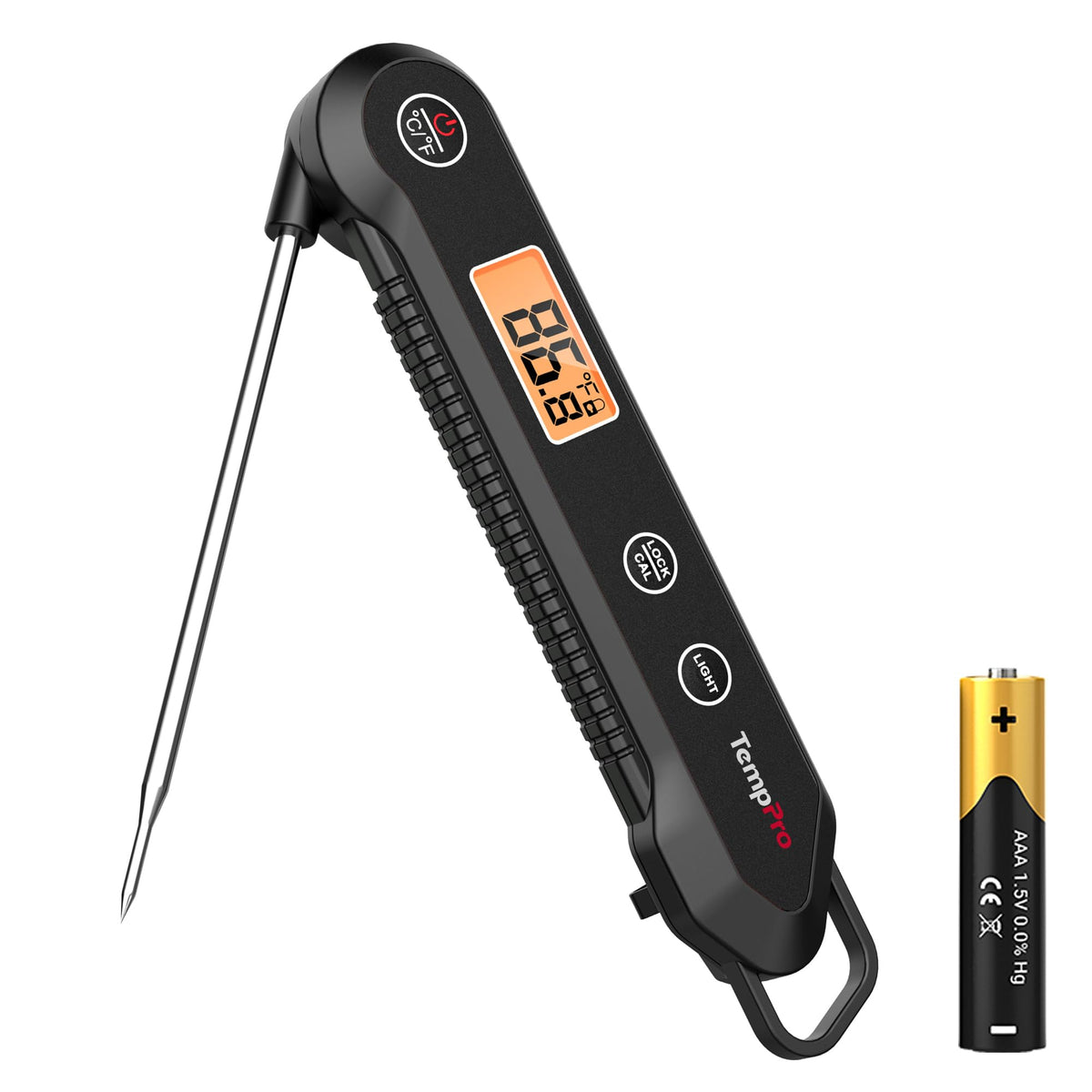 TempPro TempSwift 1 Sec Meat Thermometer Digital for Kitchen Cooking Food