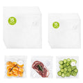 ZLTMYI Reusable Vacuum Sealer Bags for Food, 30 BPA-Free Food Storage Bags