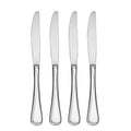Oneida Flatware Flight Dinner Knives 18/0 Silverware Set for 4, (4-Piece)
