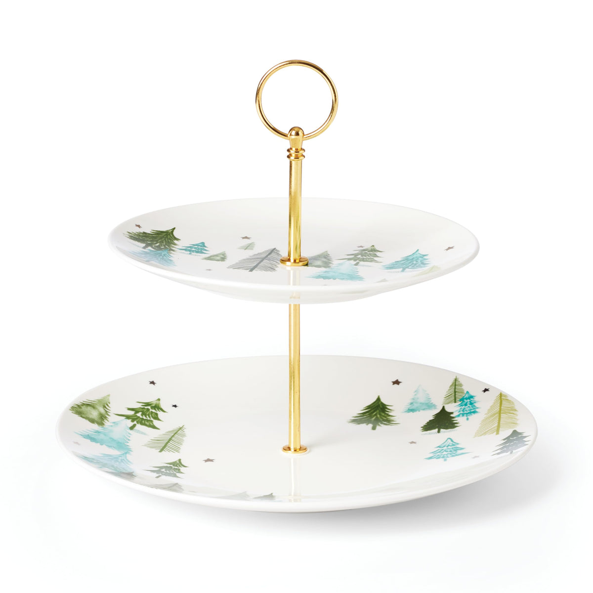 Lenox Balsam Lane Stoneware Christmas Serving Platter