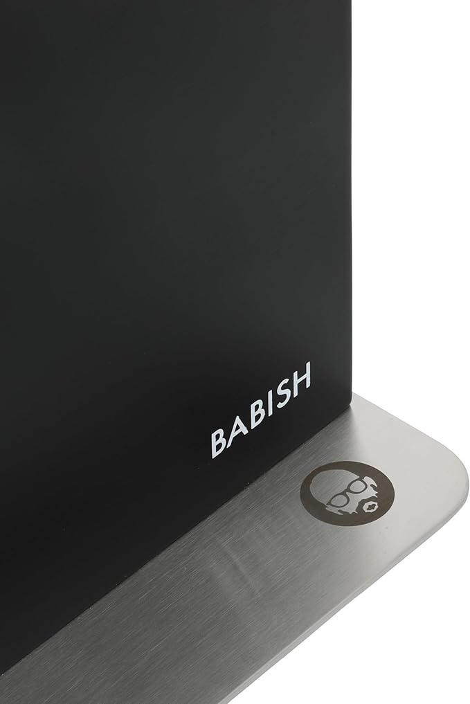 Babish Magnetic Knife Double Sided Block Holder (11" X 8.5" X 4") w/Anti Skid Base