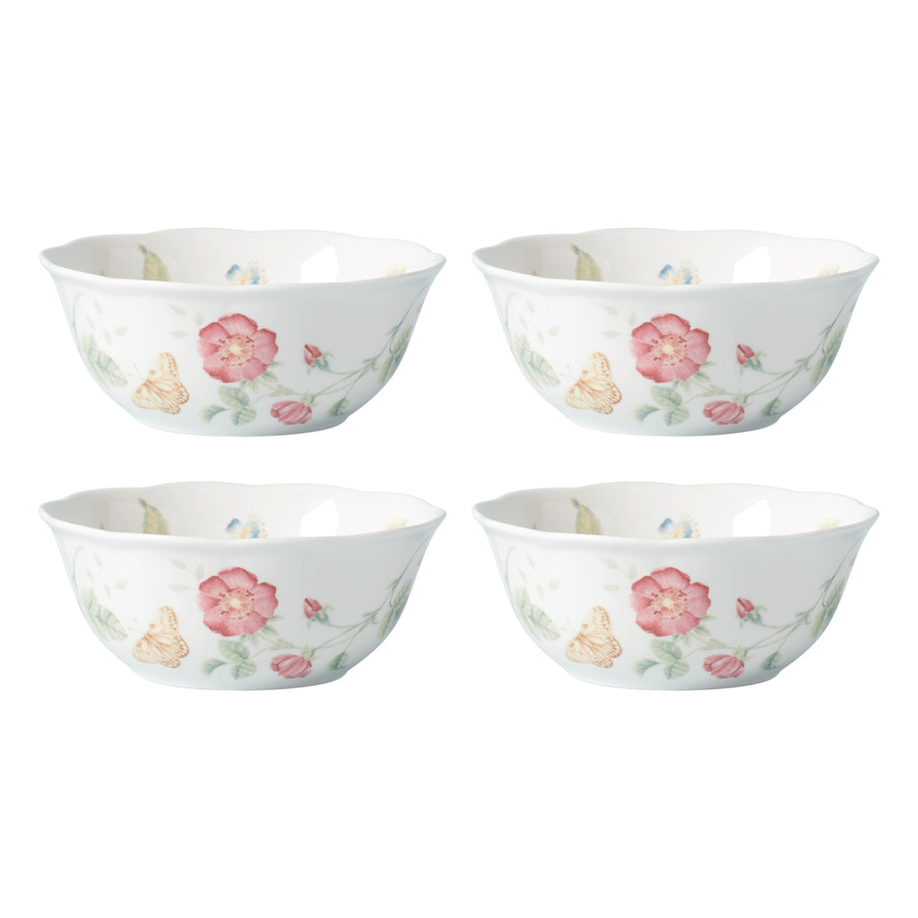 Lenox Butterfly Meadow Porcelain Mug Set for 4, 12oz