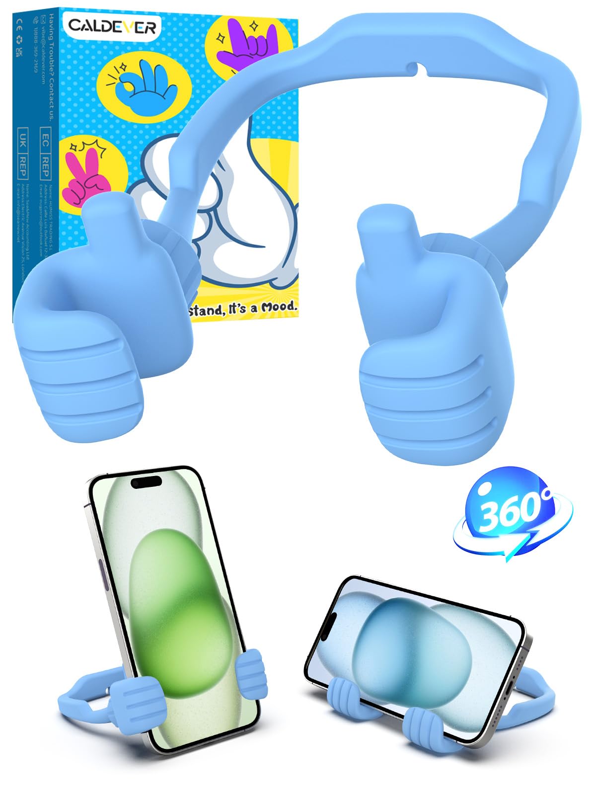 Stocking Stuffers for Teen Boys Girls Kids Christmas Thumbs Up Phone Holder