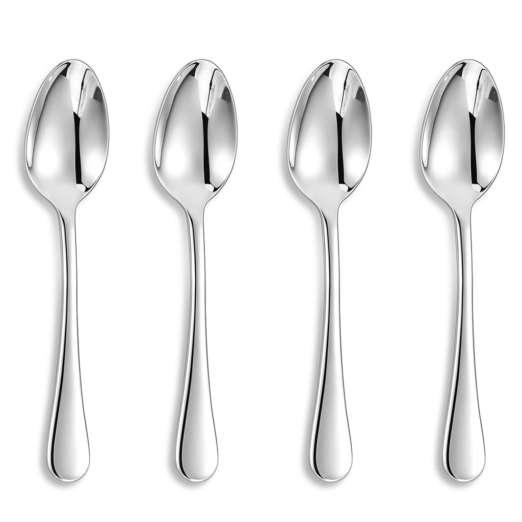 KEAWELL Premium Verona 4-Piece 9-Inch Serving Spoon Set (4, Serving Spoons)