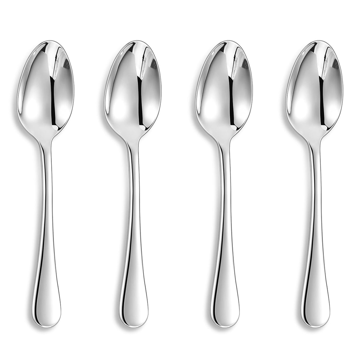 KEAWELL Premium Verona 4-Piece 9-Inch Serving Spoon Set (4, Serving Spoons)