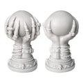 Skull Rose Crystal Ball & Ghost 3D Silicone Molds for Resin Candle & Body Soap Making