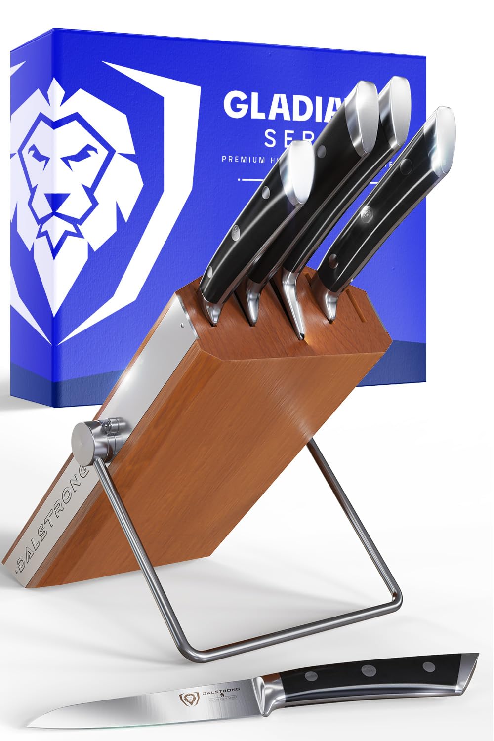 Dalstrong 8-Pc Knife Block Set - German High-Carbon Steel