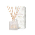 Thymes Frasier Fir Reed Diffuser Set – Includes Reeds, Fragrance Oil, and Frosted Glass Bottle – Fragrance Oil Diffuser – Room Fresheners – Luxury Home Decor – Silver (Statement, 4 fl oz)