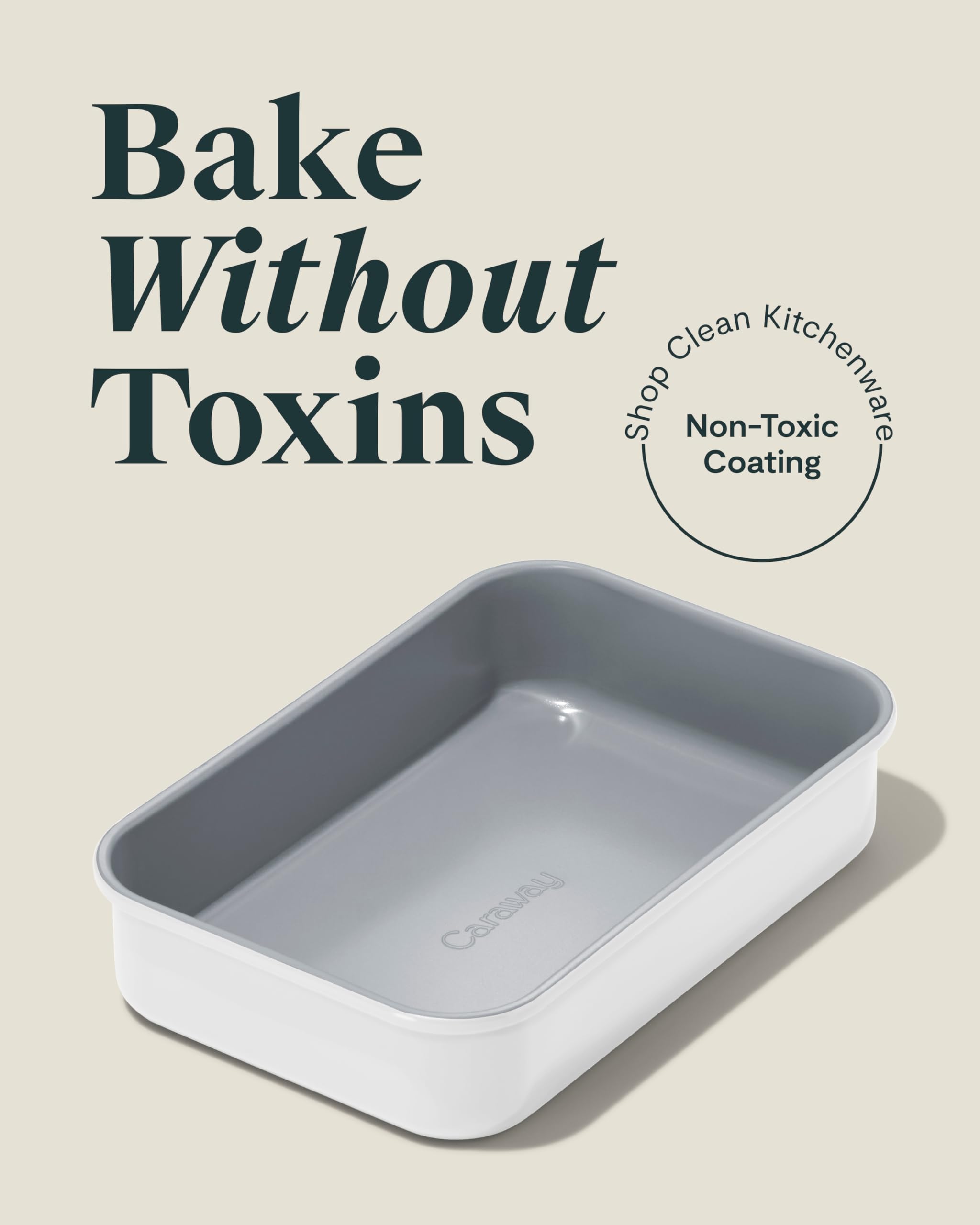 Caraway Non-Stick 9" x 6.5" Small Rectangle Baking Pan