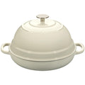 EDGING CASTING Enameled Cast Iron Dutch Oven Pot with Lid, Round Bread Oven for Homemade Sourdough Bread Baking, 6 Quart, Pistachio Green