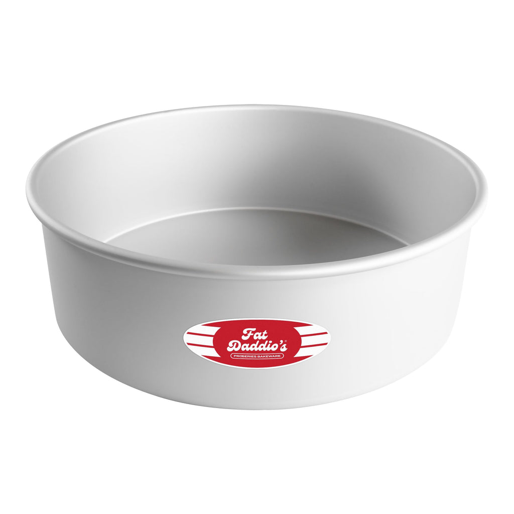 Fat Daddio's PRD-144 Round Cake Pan, 14 x 4 Inch, Silver