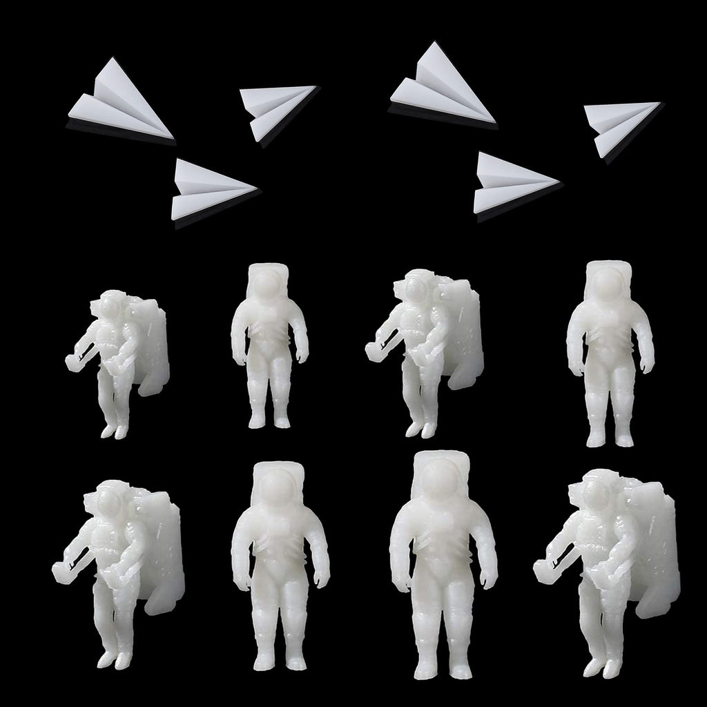 Woohome 12 PCS Mini Elk & Mushroom Resin Casting Moulds, 3D Art Craft Supplies Epoxy Moulds for Jewelry Making